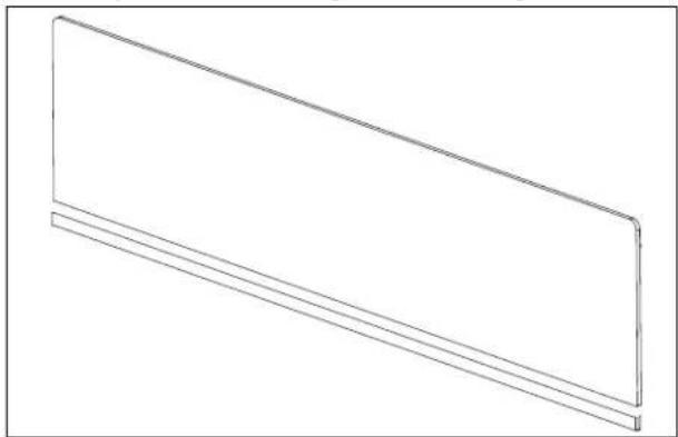 Vollrath LP55315 - Installation des vitres Long(s) panneau(x) - 1