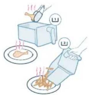 PHILIPS 4000 Series Airfryer NA462 - Kepimas naudojant rankinius nustatymus - 10