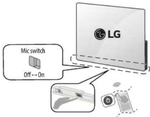 LG OLED55C56LA - Turning on the TV - 1