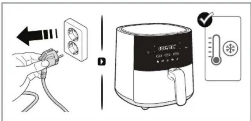 FRIGIDAIRE FRAFM100B - Nettoyage - 1