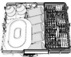 WHIRLPOOL W8F HS61BS - PANIER LE PLUS HAUT - 1