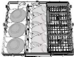 WHIRLPOOL W8F HS61BS - CESTO MAIS ALTO - 2