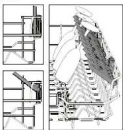 WHIRLPOOL W8F HS61BS - FOLDABLE FLAPS WITH ADJUSTABLE POSITION - 1