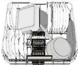 WHIRLPOOL W8F HS61BS - DOLNY KOSZ - 1