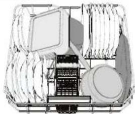 WHIRLPOOL W8F HS61BS - LOWER RACK - 1