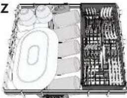 WHIRLPOOL W8F HS61BS - NAJWYŻSZY KOSZ - 1