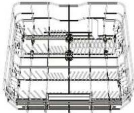 WHIRLPOOL W8F HS61BS - CESTO INFERIOR - 1