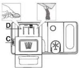 WHIRLPOOL W8F HS61BS - PLOVIKLIO DOZATORIAUS PILDYMAS - 2