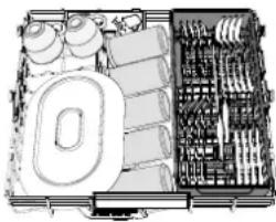 WHIRLPOOL W8F HS61BS - ЗАРЕЖДАНЕ НА КОШНИЦИТЕ - 1
