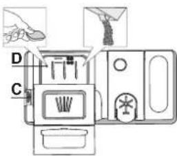 WHIRLPOOL W8F HS61BS - ENCHER O DISTRIBUIDOR DE DETERGENTE - 2