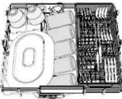 WHIRLPOOL W8F HS61BS - OBERSTER KORB - 1