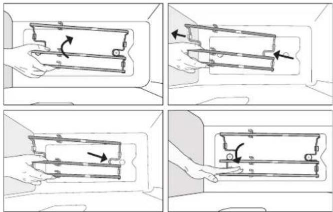 WHIRLPOOL WCT11A9FHTSB - REMOVING AND REFITTING THE LADDER RACKS - 1