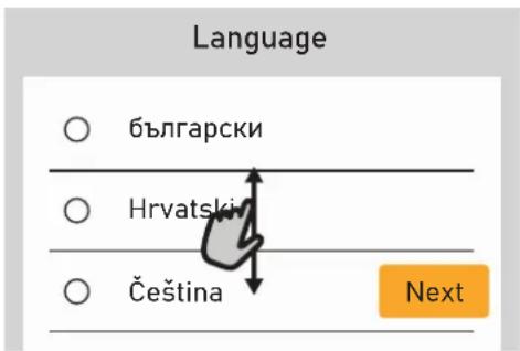 WHIRLPOOL WCT11A9FHTSB - SELEZIONE DELLE PREFERENZE DI LINGUA - 1