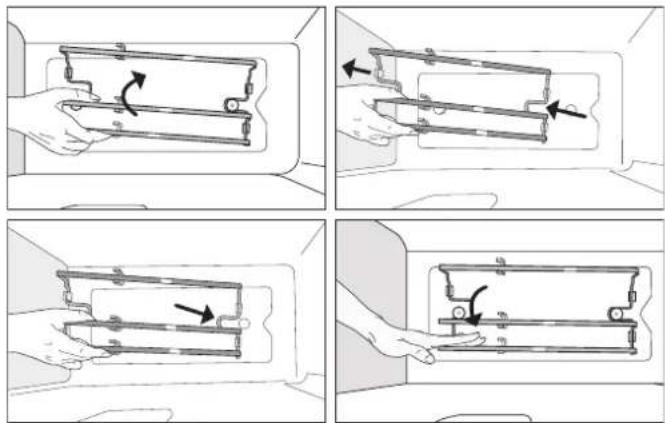 WHIRLPOOL WCT9A9PHTSBF - REMOVING AND REFITTING THE LADDER RACKS - 1