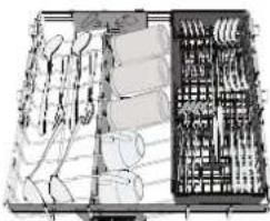 WHIRLPOOL W8F HP51X - ONDERSTE REK - 1