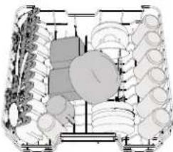 WHIRLPOOL W8F HP51X - NAJWYŻSZY KOSZ - 2