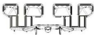 WHIRLPOOL W8F HP51X - CESTO DE CUBIERTOS - 1