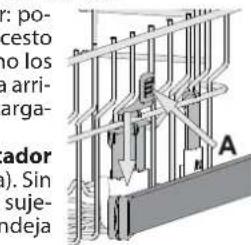 WHIRLPOOL W8F HP51X - SUJECIONES PLEGABLES CON POSICIÓN AJUSTABLE - 1