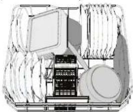 WHIRLPOOL W8F HP51X - SKLÁPACIE KLAPKY S NASTAVITEL'NOU POLOHOU - 2