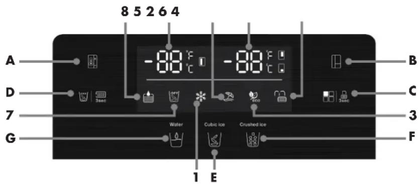 Wisberg WBSBSWID576DZ - PANNEAU DE COMMANDE - 1