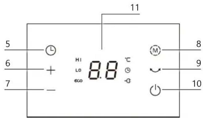 DOMO DO7358H - CONTROL - 1