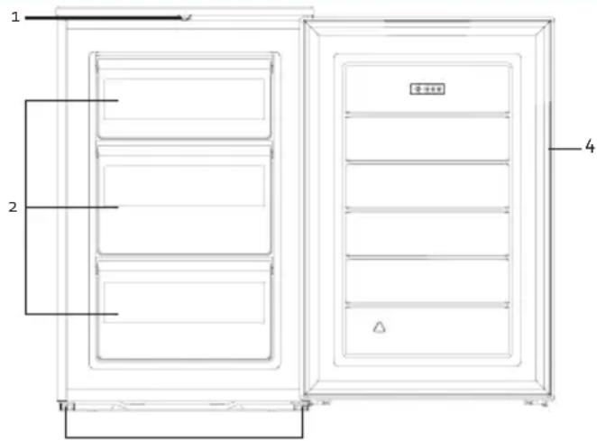 DOMO DO1073DV - TEILE - 1