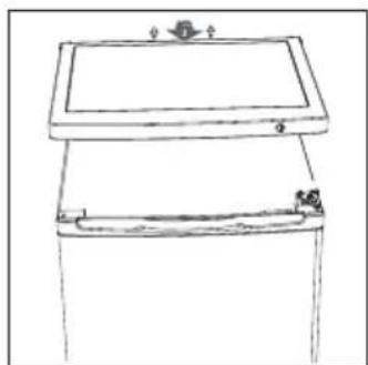 DOMO DO1073DV - CHANGEMENT DU SENS D'OUVERTURE DE LA PORTE - 2