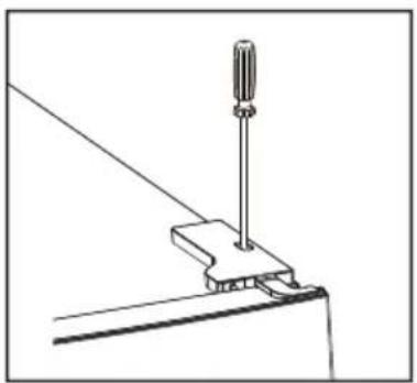 DOMO DO91337C - INVERSIONE DELL'APERTURA DELLO SPORTELLO - 4