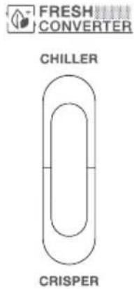 DOMO DO91337C - SETTING THE TEMPERATURE OF THE CRISPER DRAWER - 1