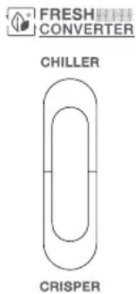 FRESH CONVERTER CHILLER CRISPER