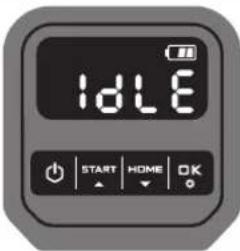 IDLE START HOME OK