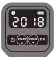 LANDXCAPE LX790i - Stel jaar, datum en tijdstip in - 2