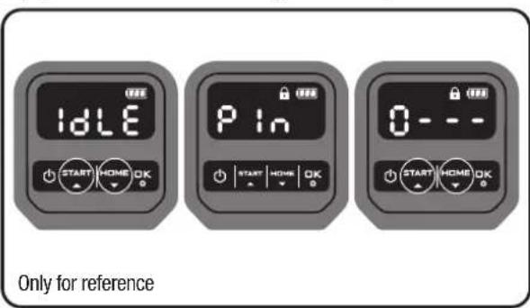 LANDXCAPE LX790i - Change PIN code - 1