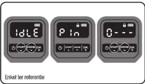 LANDXCAPE LX790i - Pas PIN code aan - 1