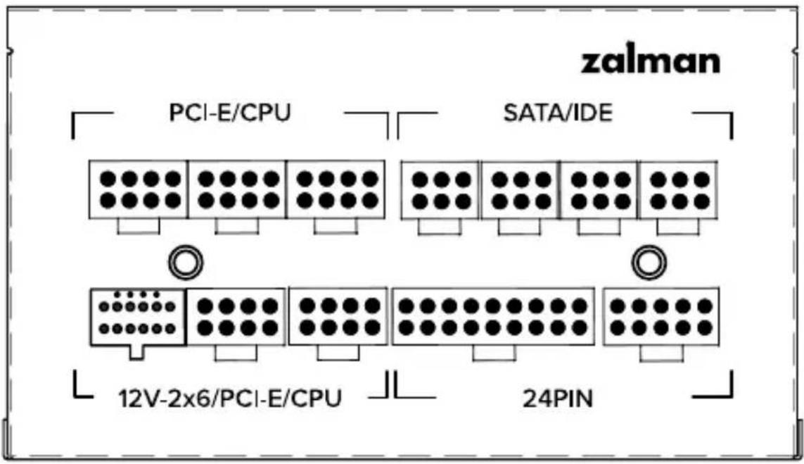 ZALMAN Acrux II ZM850-ARX2 - ZM1200-ARX2 Specifications - 1