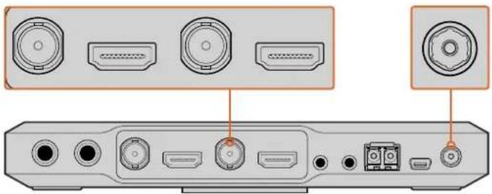 Blackmagic Design ATEM Microphone Converter - Brancher l'alimentation - 1