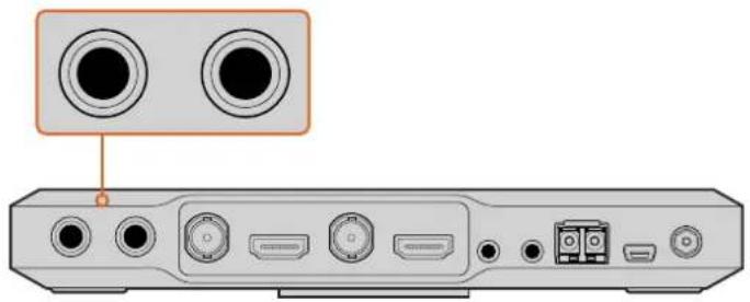 Blackmagic Design ATEM Microphone Converter - 连接光纤LC连接头 - 2