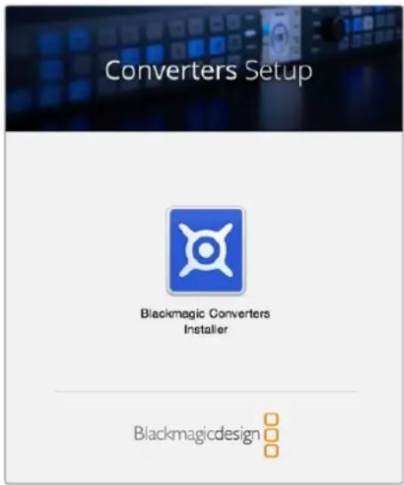 Blackmagic Design ATEM Microphone Converter - Utilizzare Blackmagic Converters Setup - 1
