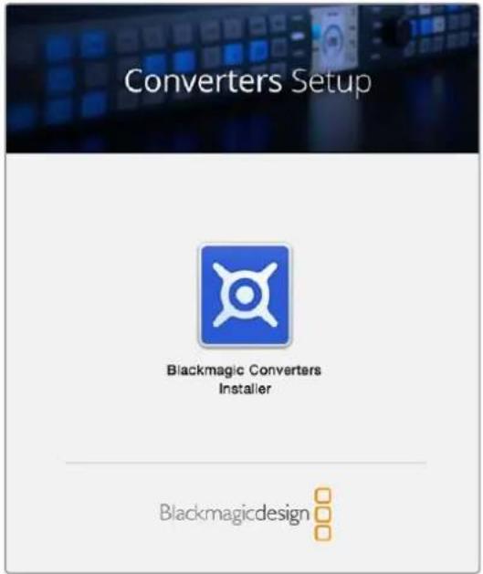 Blackmagic Design ATEM Microphone Converter - 使用Blackmagic Converters Setup软件 - 1