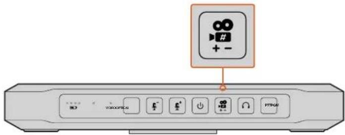 Blackmagic Design ATEM Microphone Converter - Setting the Camera Number - 1