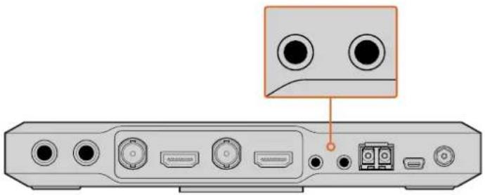 Blackmagic Design ATEM Microphone Converter - Kulaklık Setinizin Bağlanması - 1