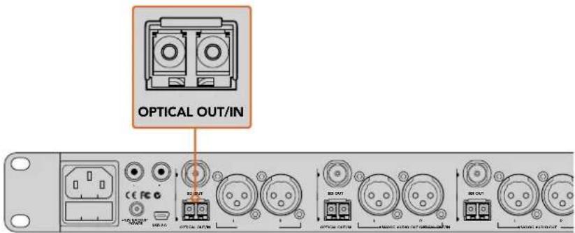 Blackmagic Design ATEM Microphone Converter - 连接摄影机 - 1