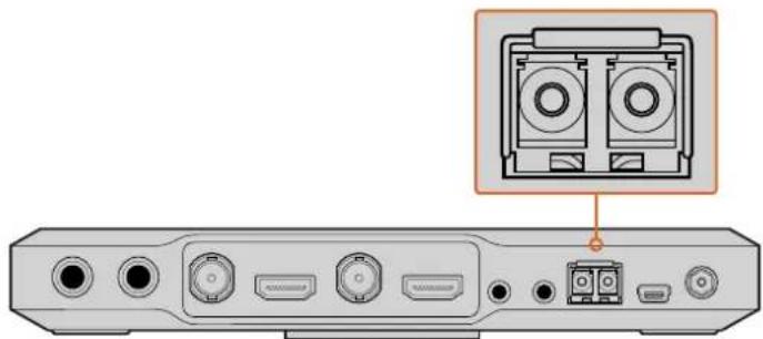 Blackmagic Design ATEM Microphone Converter - 光ファイバーで 接 続 - 1