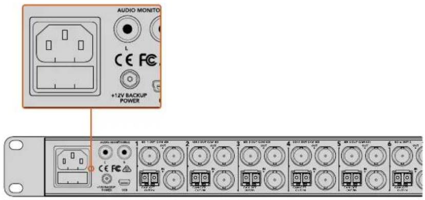 Blackmagic Design ATEM Microphone Converter - Stromversorgung - 1