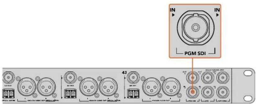 Blackmagic Design ATEM Microphone Converter - Connettere ATEM Studio Converter - 1