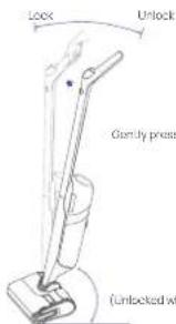 Narwal S30 - Lock and pause when being upright - 1