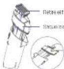 Narwal S30 - Componente del tanque de aguas residuales / Bolsa autónoma de separación de residuos - 4
