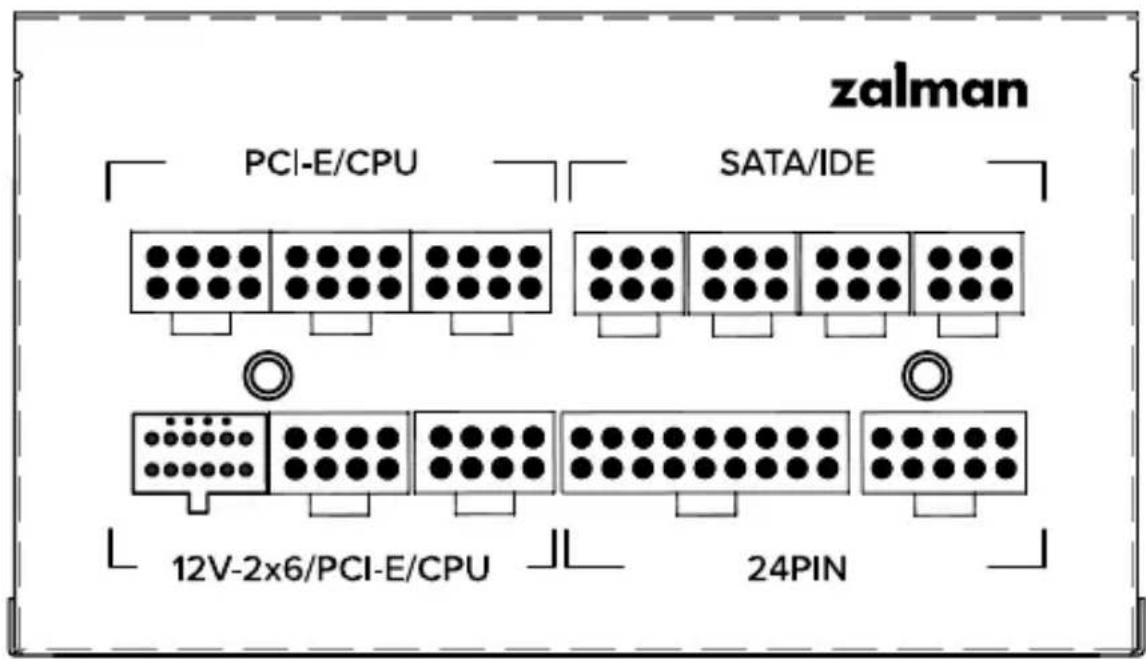 ZALMAN Acrux II ZM1200-ARX2 - ZM1000-ARX2 Specifications - 1