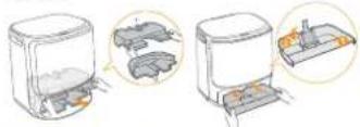 Narwal Flow - Remove the paper trays and install the replacable cleaning filter - 1