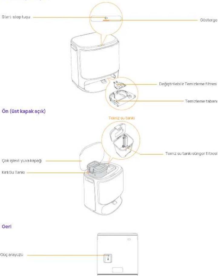 Narwal Freo X10 Pro - Robotun alt kısmı - 3